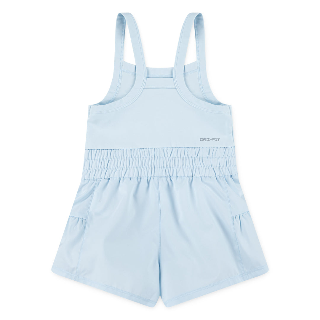 Nike Girls Sunny Swoosh Runsie Rompie Glacier Blue (Little Kids)