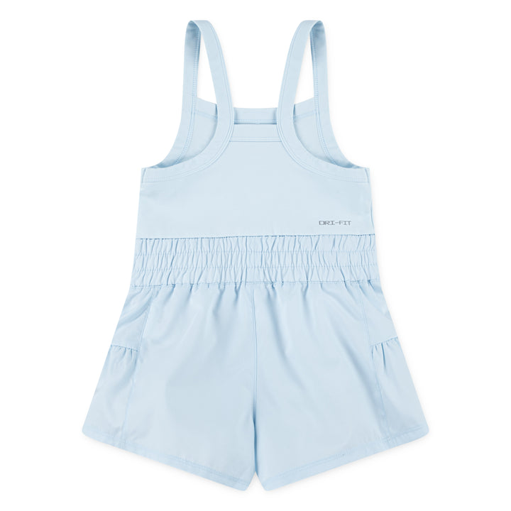 Nike Girls Sunny Swoosh Runsie Rompie Glacier Blue (Little Kids)