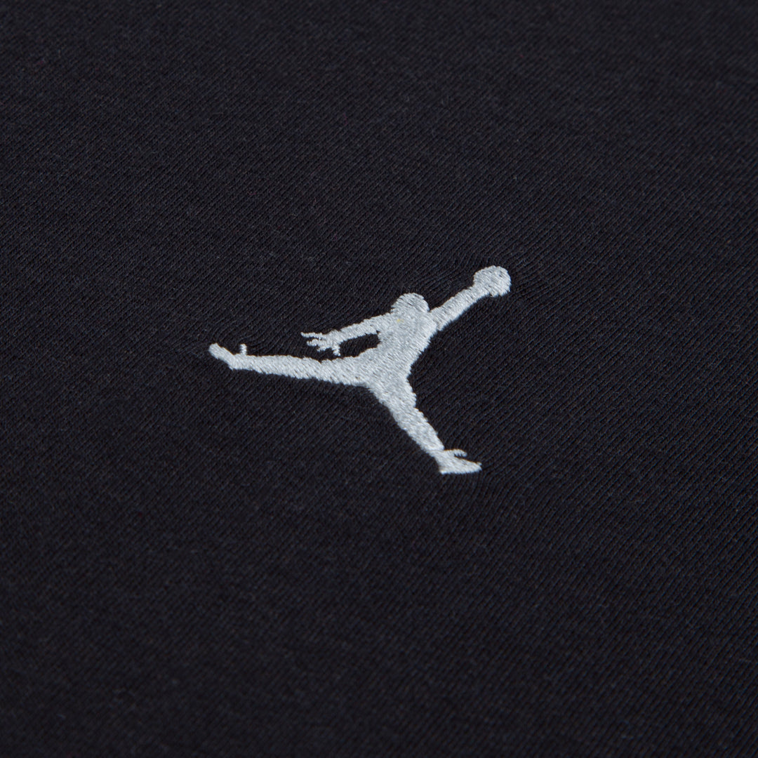 Jordan Girls Brooklyn Essentials Short Sleeve T-Shirt Black (Big Kids)