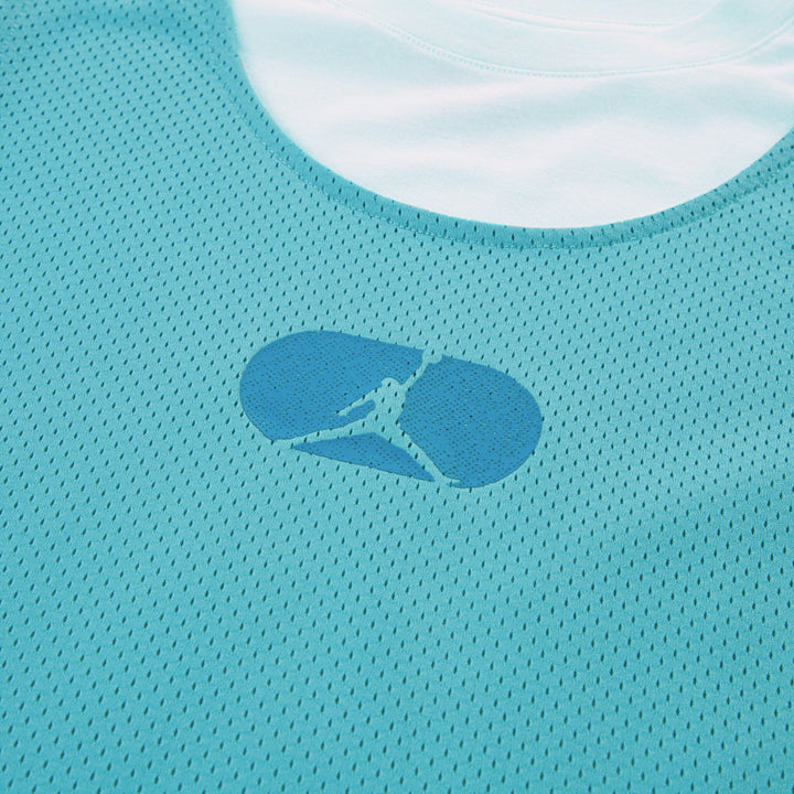 Jordan Girls Training Camp Mesh Overlay Washed Teal (Big Kids)