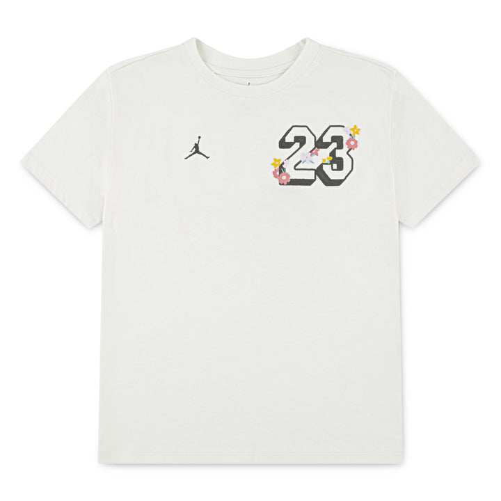 Jordan Girls Summer Bloom Oversized Tee Sail (Big Kids)