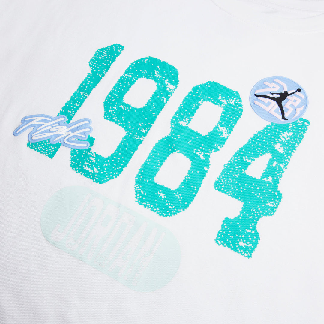 Jordan Girls Training Camp 1984 Tee White (Big Kids)