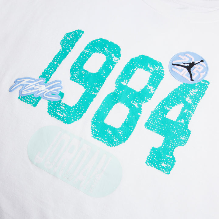 Jordan Girls Training Camp 1984 Tee White (Big Kids)