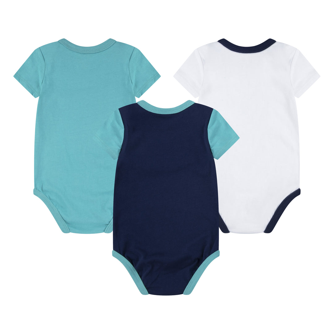 Jordan MJ Brooklyn Unisex 3Pack Body Washed Teal (Toddlers)