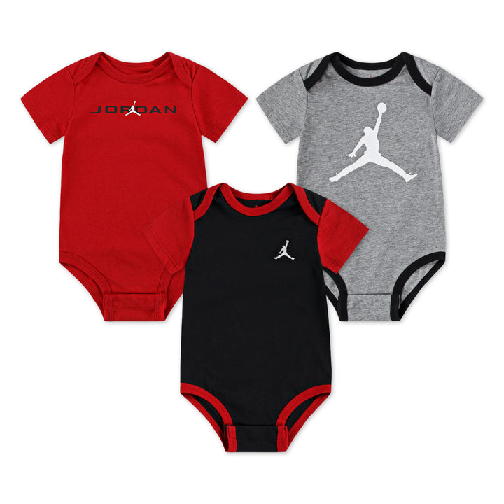 Jordan MJ Brooklyn Unisex 3Pack Body Gym Red (Toddlers)