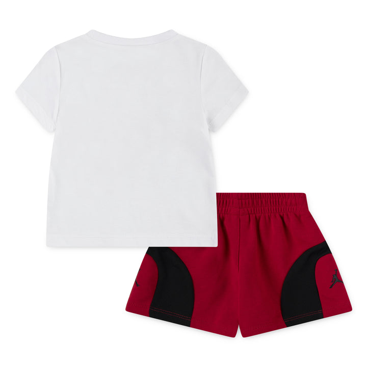 Jordan Boys Flight Club Era 2-Piece Shorts Set Gym Red (Toddlers)
