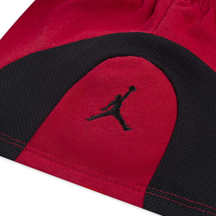Jordan Boys Flight Club Era 2-Piece Shorts Set Gym Red (Toddlers)