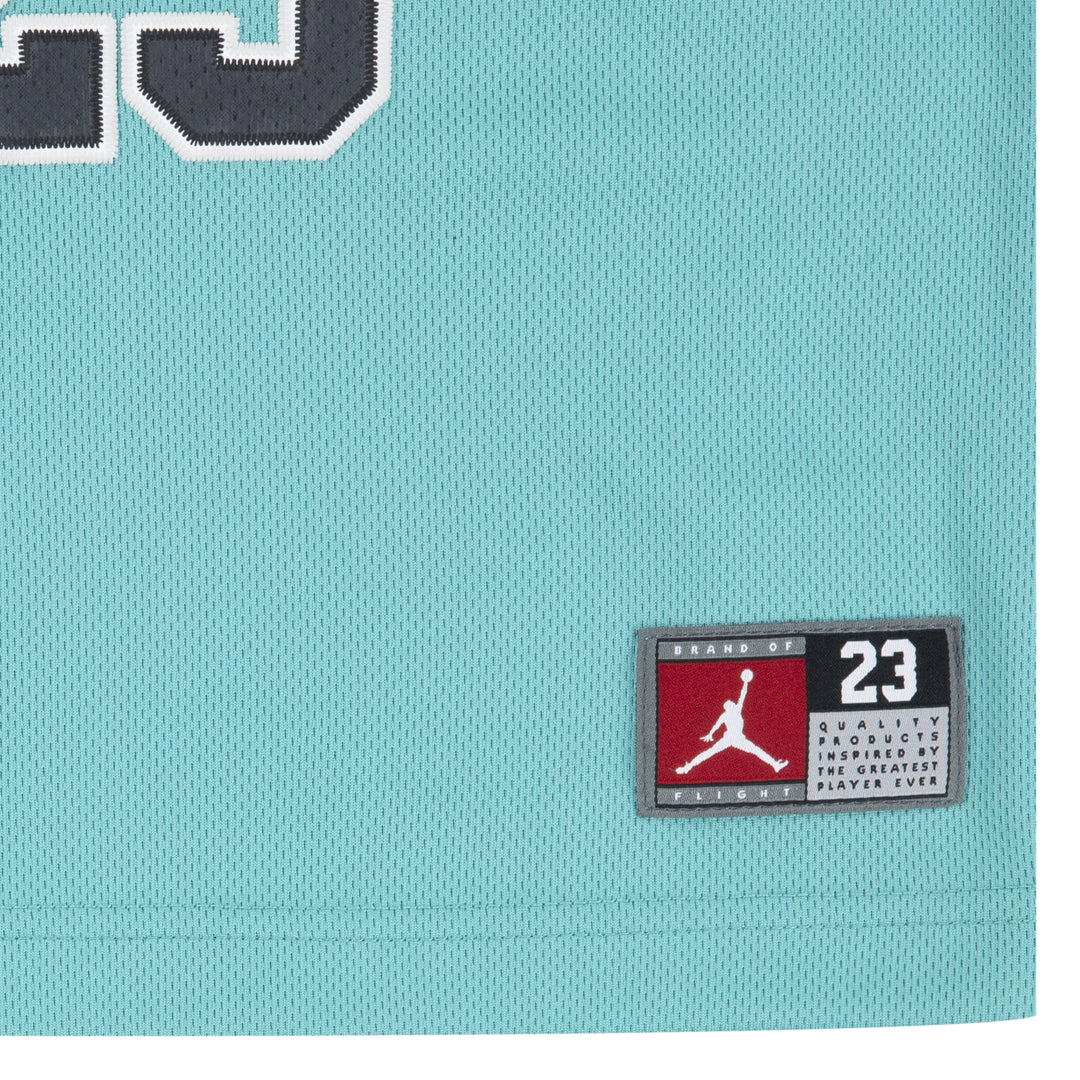 Jordan 23 Jersey Set Black Washed Teal (Toddlers)