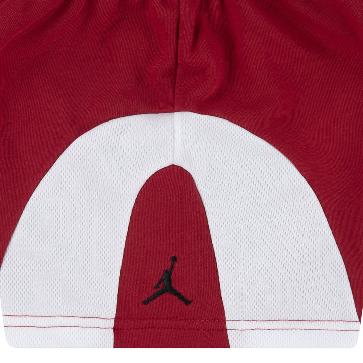 Jordan Boys Flight Club Era 2-Piece Shorts Set Gym Red (Toddlers)