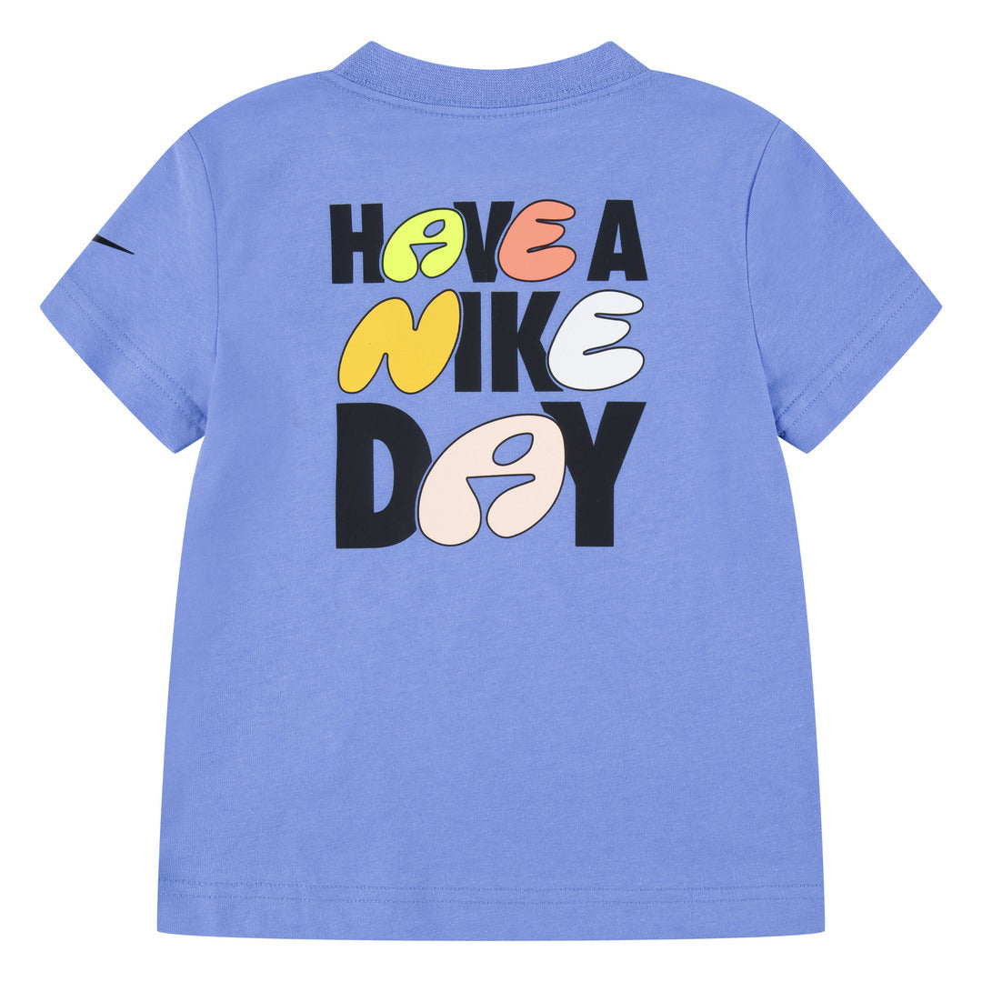 Nike Boys Have A Nike Day Short Sleeve Tee Royal Pulse Toddler Rookie MY