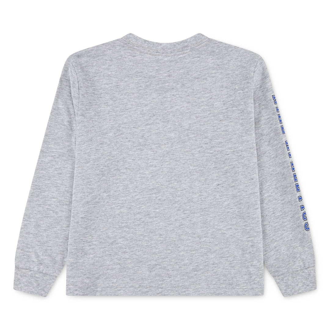Nike Boys Athletics Long Sleeve T-Shirt Light Smoke Gray Heather (Toddlers)