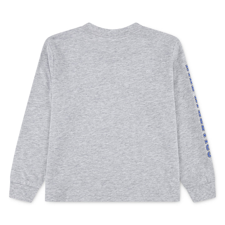 Nike Boys Athletics Long Sleeve T-Shirt Light Smoke Gray Heather (Toddlers)