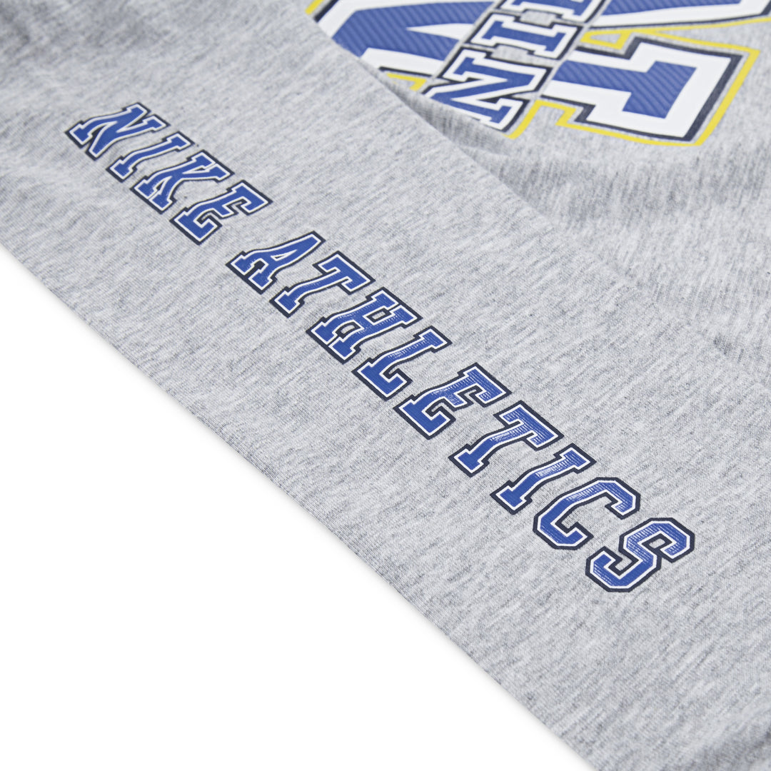 Nike Boys Athletics Long Sleeve T-Shirt Light Smoke Gray Heather (Toddlers)