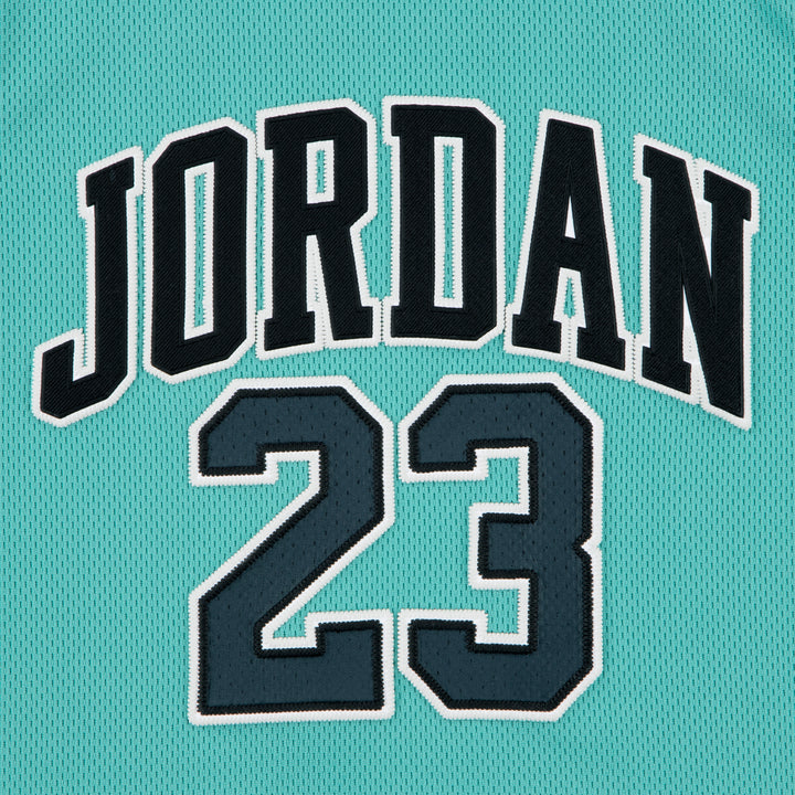 Jordan 23 Jersey Set Black Washed Teal (Little Kids)