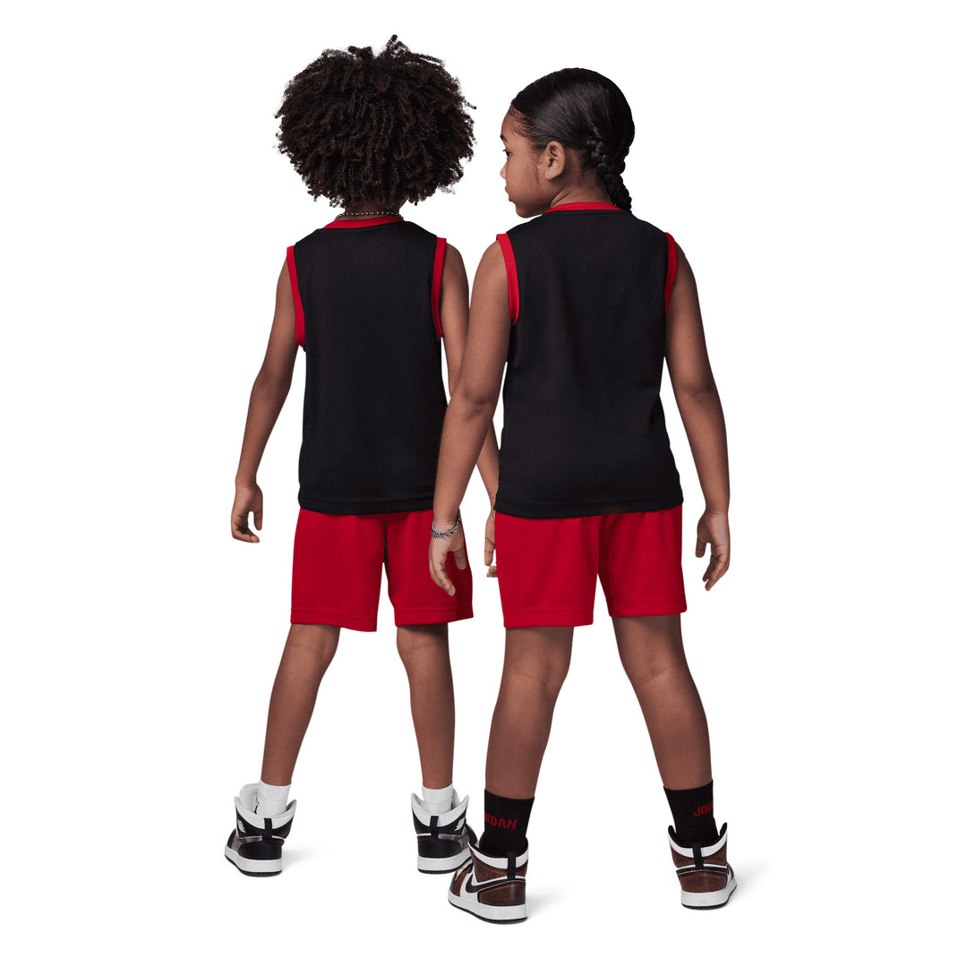 Jordan Boys Jordan 23 Jersey Set Black/Gym Red (Little Kids)