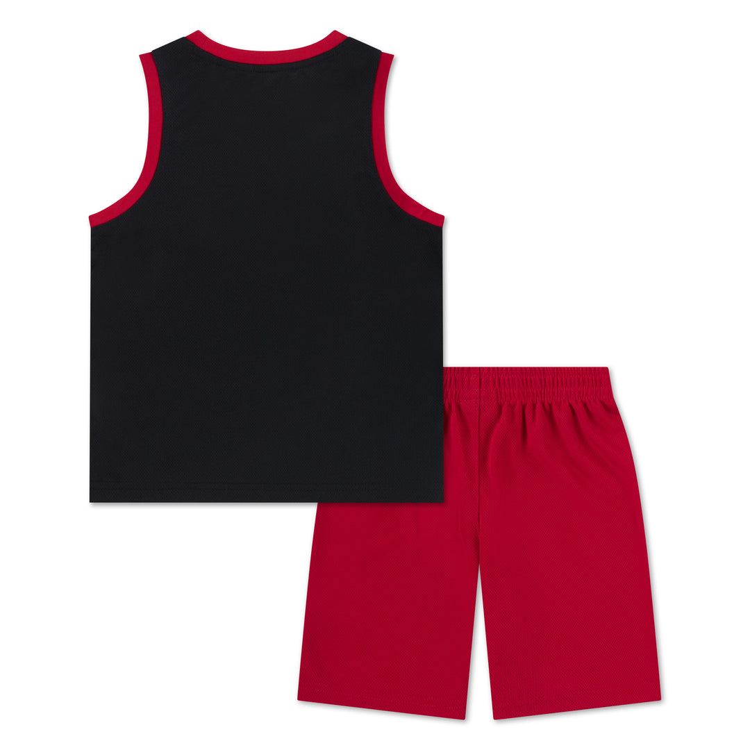 Jordan Boys Jordan 23 Jersey Set Black/Gym Red (Little Kids)