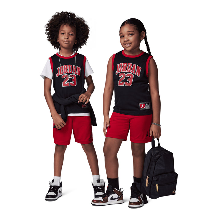 Jordan Boys Jordan 23 Jersey Set Black/Gym Red (Little Kids)