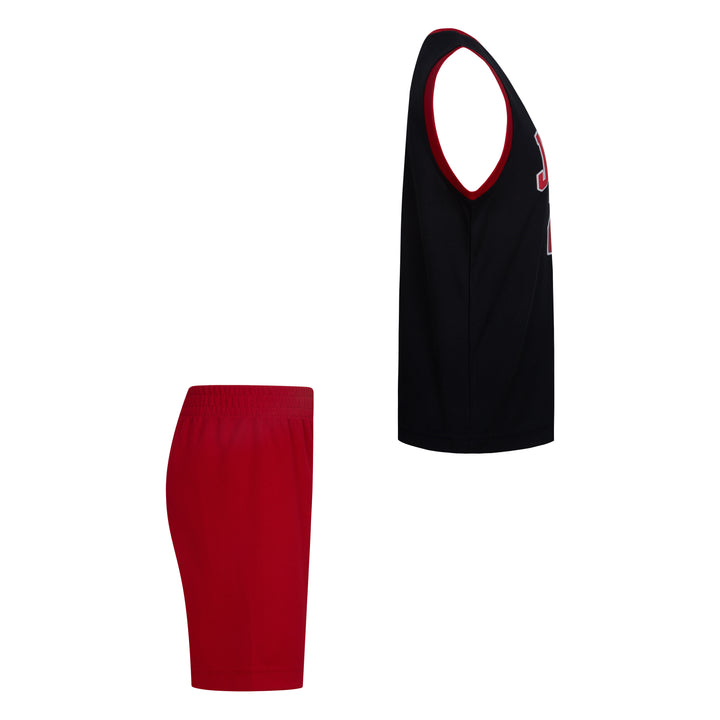 Jordan Boys Jordan 23 Jersey Set Black/Gym Red (Little Kids)