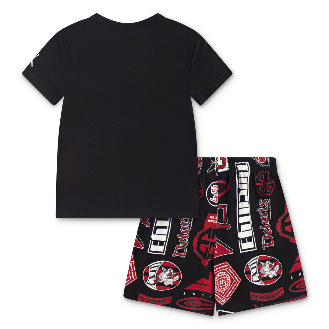 Jordan MJ Brooklyn AOP Short Set (Little Kids)