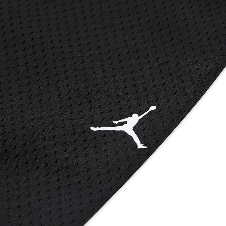 Jordan Boys Taping Mesh Black Shorts (Little Kids)