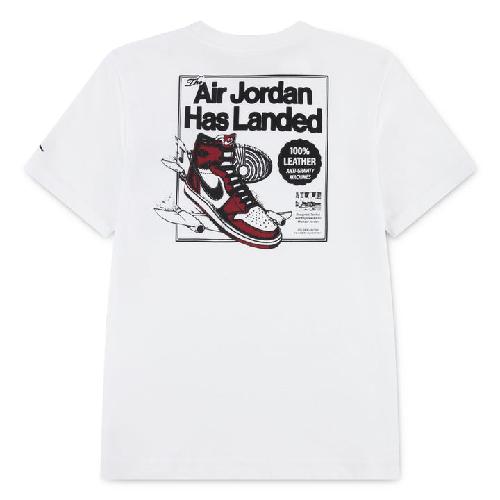 Jordan Boys Varsity Split Short Sleeve T-Shirt White (Little Kids)