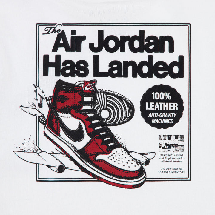 Jordan Boys Varsity Split Short Sleeve T-Shirt White (Little Kids)