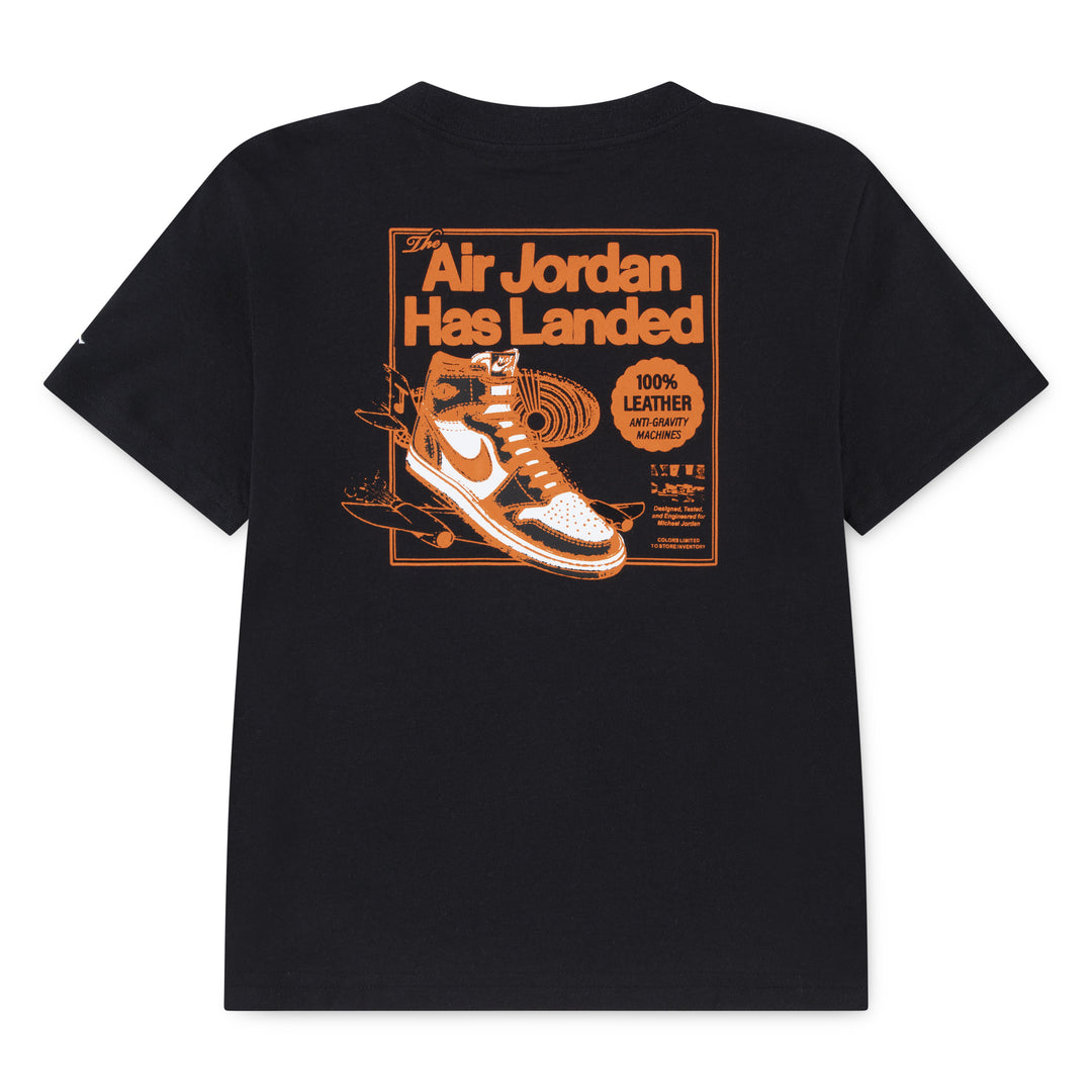 Jordan Boys Varsity Split Short Sleeve T-Shirt Black (Little Kids)