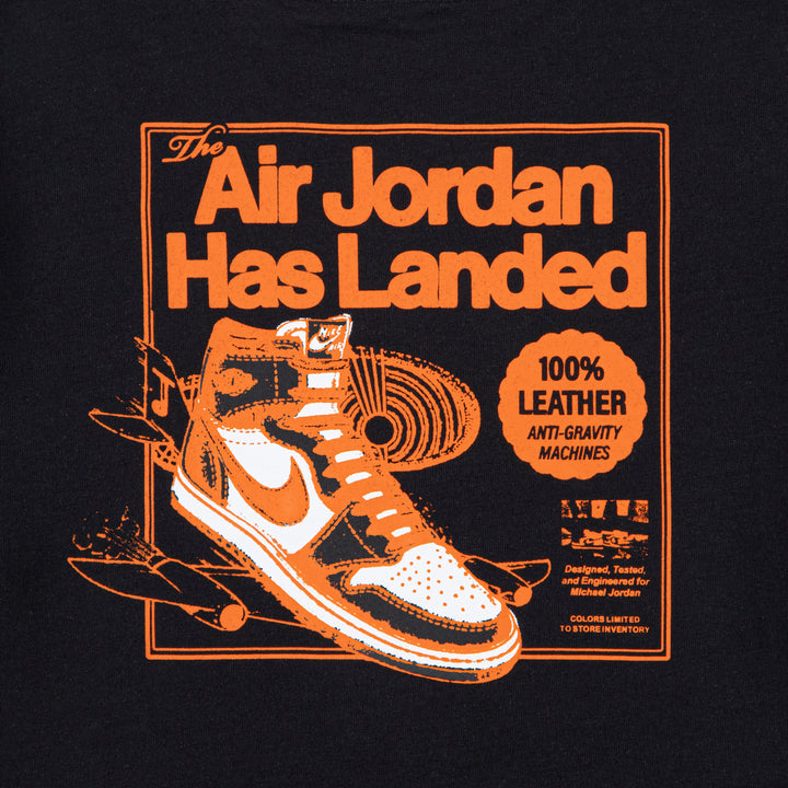 Jordan Boys Varsity Split Short Sleeve T-Shirt Black (Little Kids)