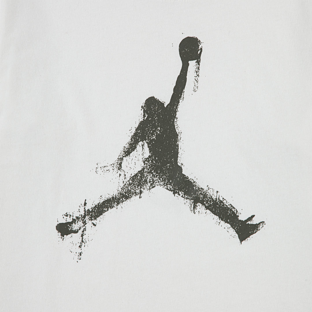 Jordan Boys Jumpman Drips White Long Sleeve T-Shirt (Little Kids)