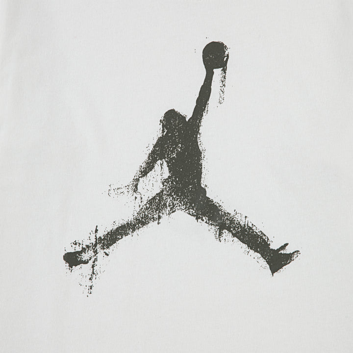 Jordan Boys Jumpman Drips White Long Sleeve T-Shirt (Little Kids)