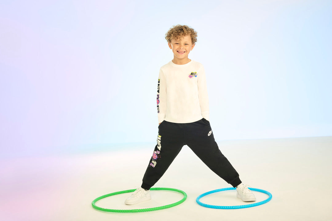 Nike Boys Sportswear Express Yourself French Terry Pants (Little Kids)