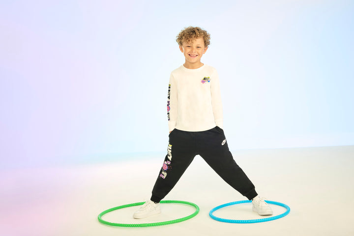 Nike Boys Sportswear Express Yourself French Terry Pants (Little Kids)