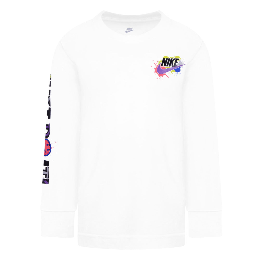 Nike Boys Express Yourself Long Sleeve Tee (Little Kids)