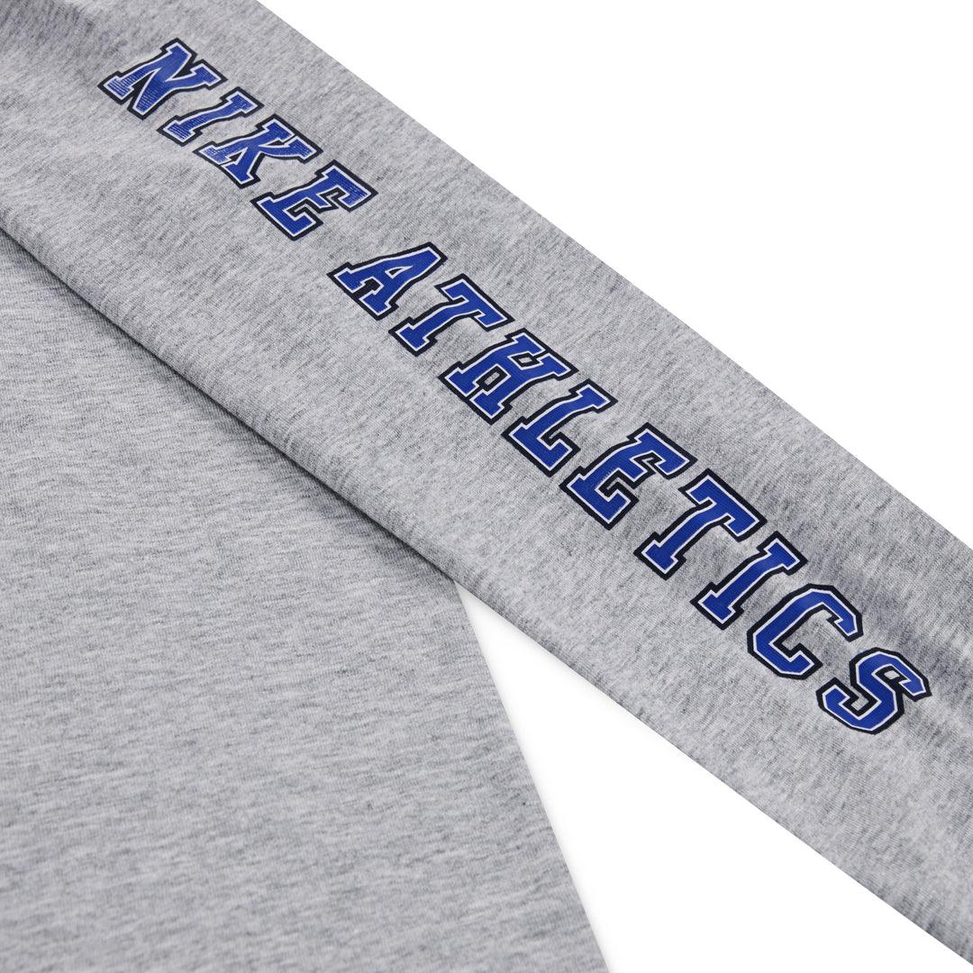 Nike Boys Athletics Long Sleeve T-Shirt Light Smoke Gray Heather (Little Kids)