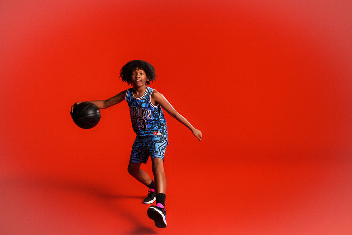 Jordan Boys 23 AOP Jersey (Big Kids)