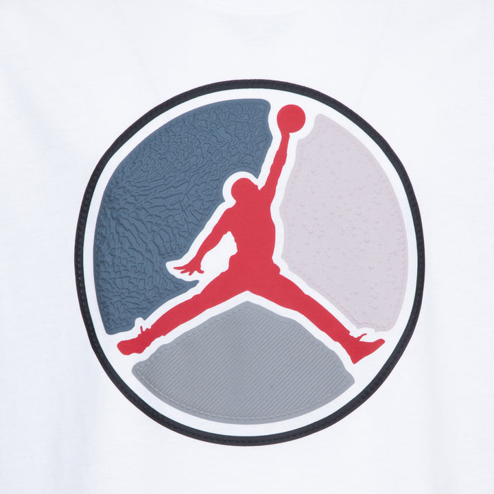 Jordan AJ Ring Short Sleeve Tee White (Big Kids)