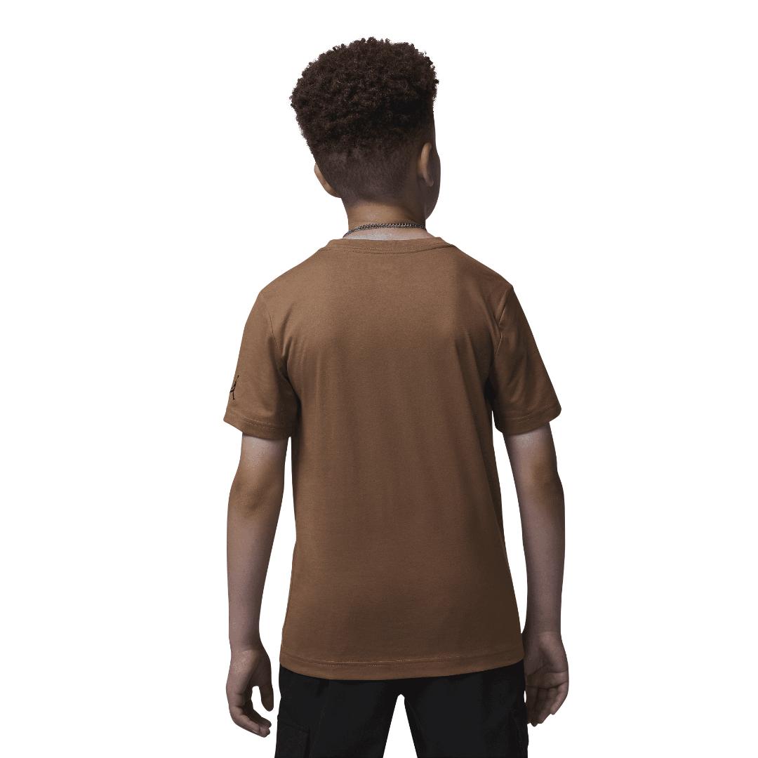 Jordan Boys Game Of Flight Short Sleeve Tee Brown (Big Kids)