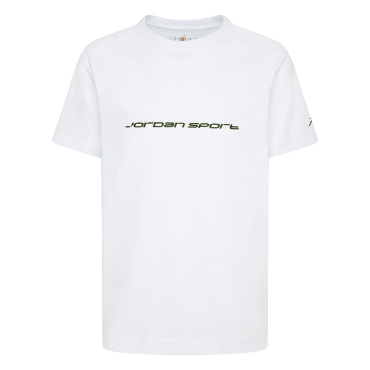 Jordan Boys Sports Short Sleeve Tee White (Big Kids)
