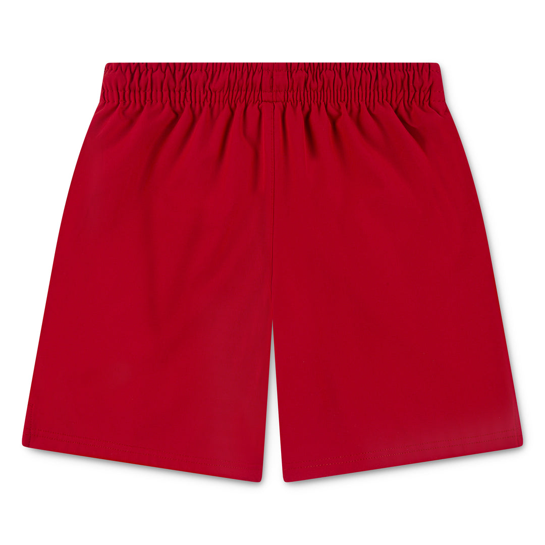 Jordan Boys Jumpman Woven Shorts Gym Red (Big Kids)