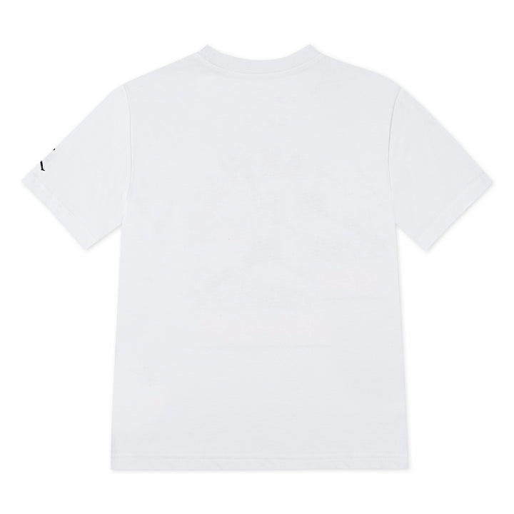 Jordan Boys Deep Dish Short Sleeve T-Shirt White (Big Kids)
