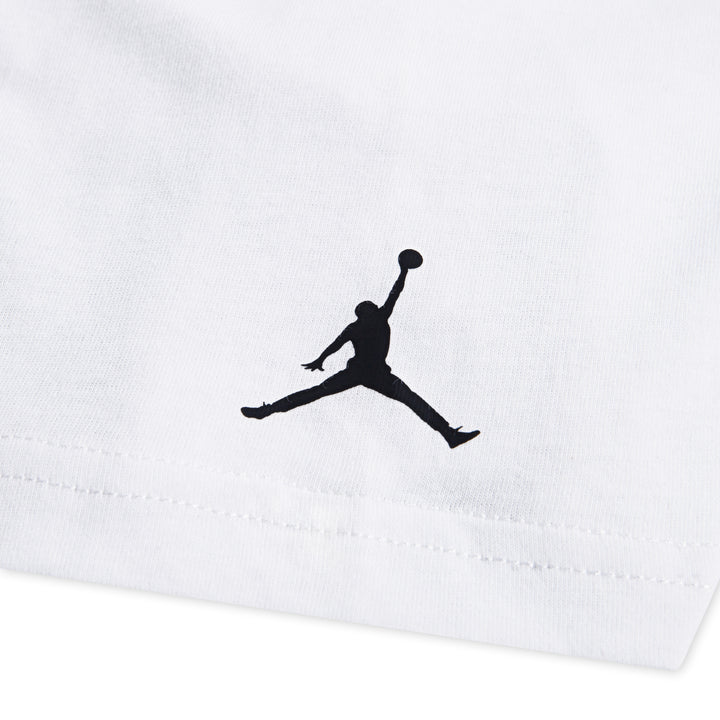 Jordan Boys Deep Dish Short Sleeve T-Shirt White (Big Kids)