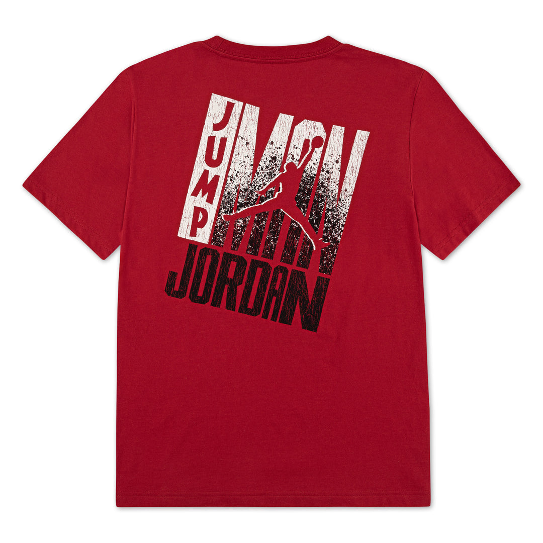 Jordan Boys Jumpman Back Short Sleeve T-Shirt Gym Red (Big Kids)