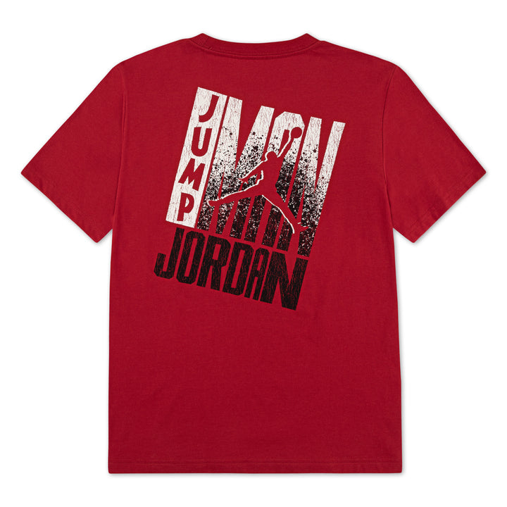 Jordan Boys Jumpman Back Short Sleeve T-Shirt Gym Red (Big Kids)