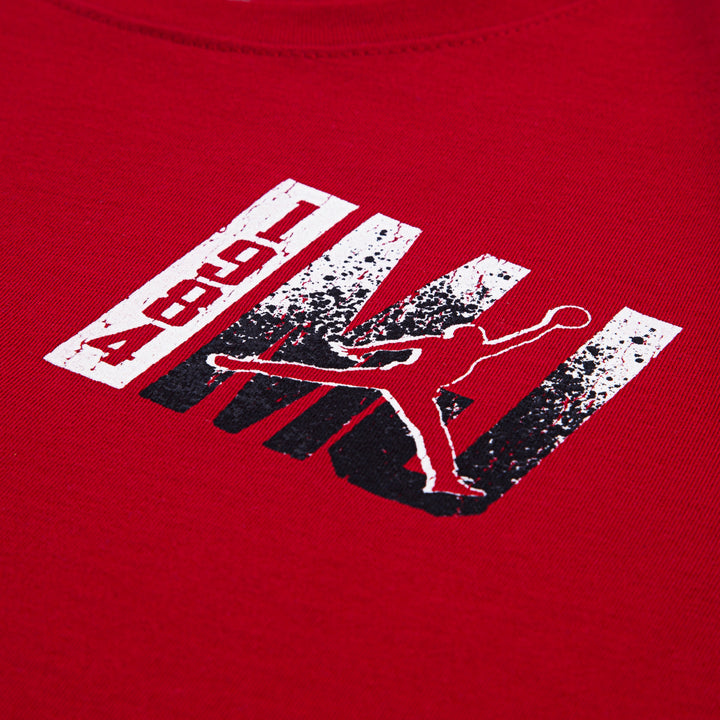 Jordan Boys Jumpman Back Short Sleeve T-Shirt Gym Red (Big Kids)
