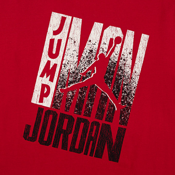 Jordan Boys Jumpman Back Short Sleeve T-Shirt Gym Red (Big Kids)