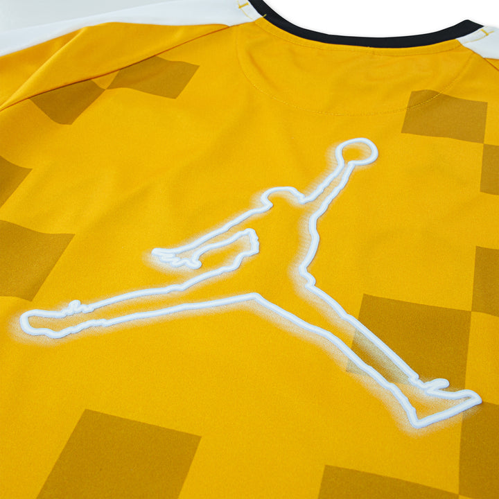 Jordan Boys Deep Dish Poly Jersey Yellow Ochre (Big Kids)
