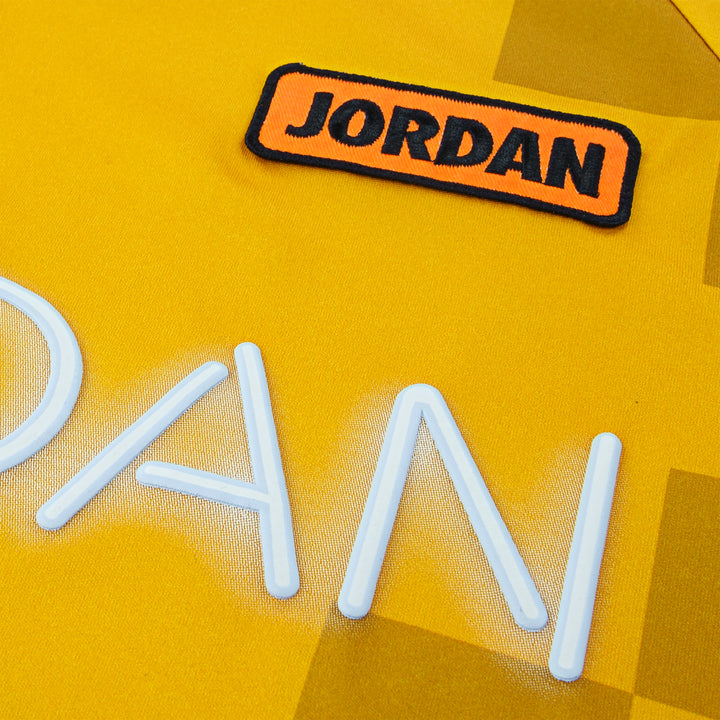 Jordan Boys Deep Dish Poly Jersey Yellow Ochre (Big Kids)