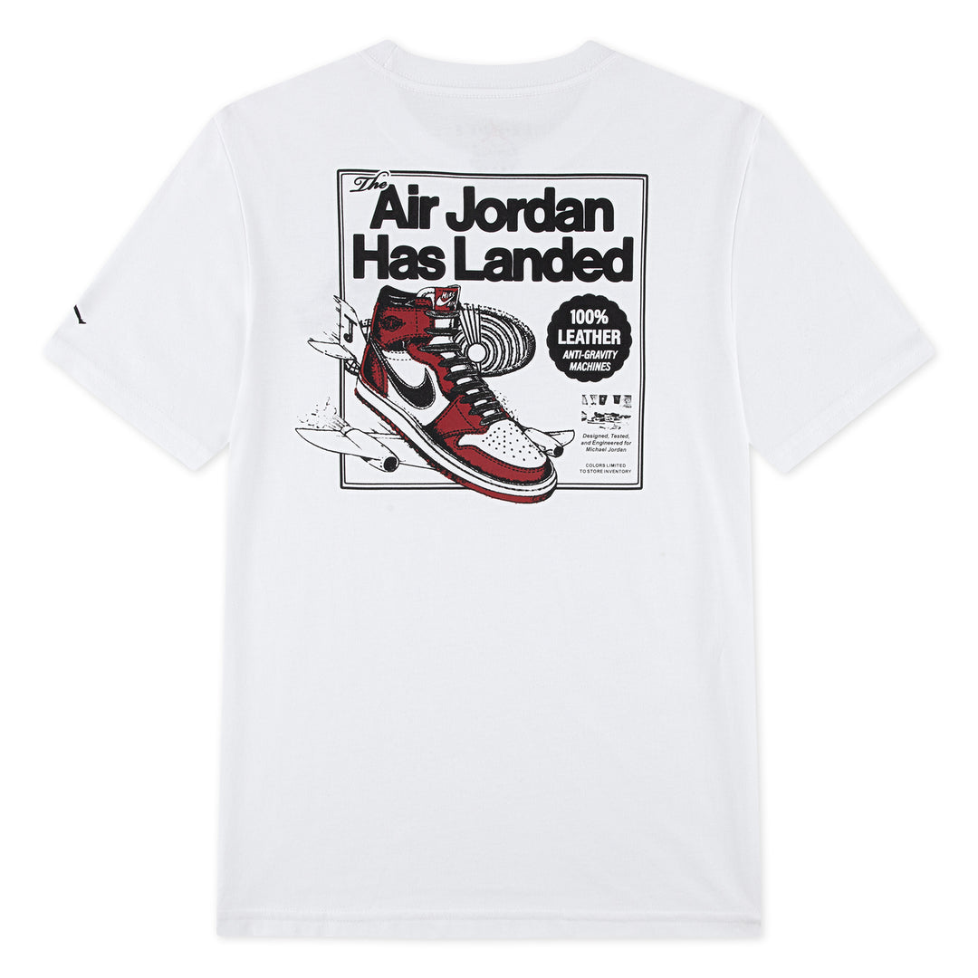 Jordan Boys Varsity Split Short Sleeve T-Shirt White (Big Kids)