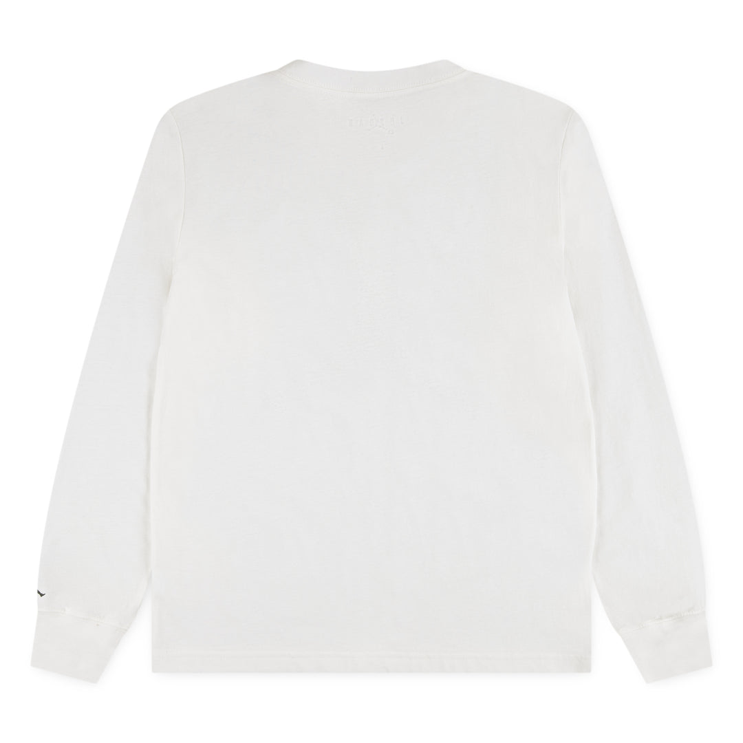 Jordan Boys Jumpman Drips White Long Sleeve T-Shirt (Big Kids)