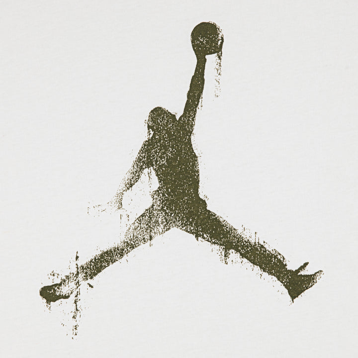 Jordan Boys Jumpman Drips White Long Sleeve T-Shirt (Big Kids)